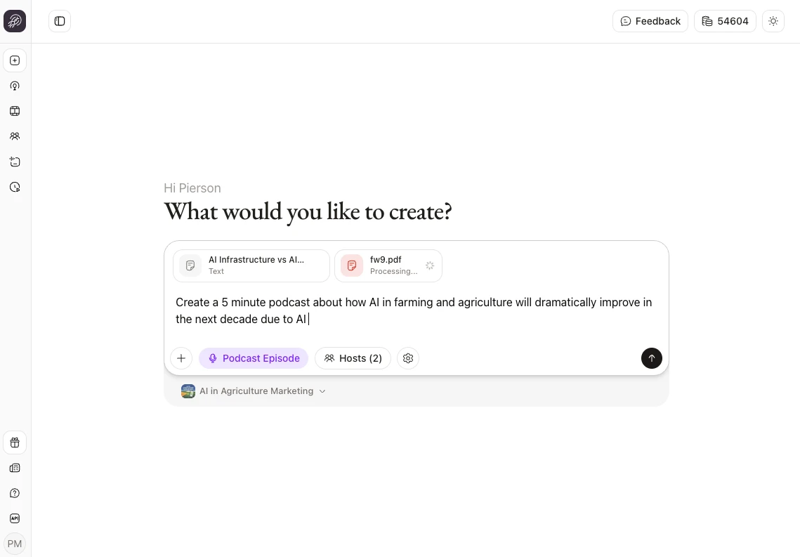 Turn Any Document into a Podcast in the Jellypod studio