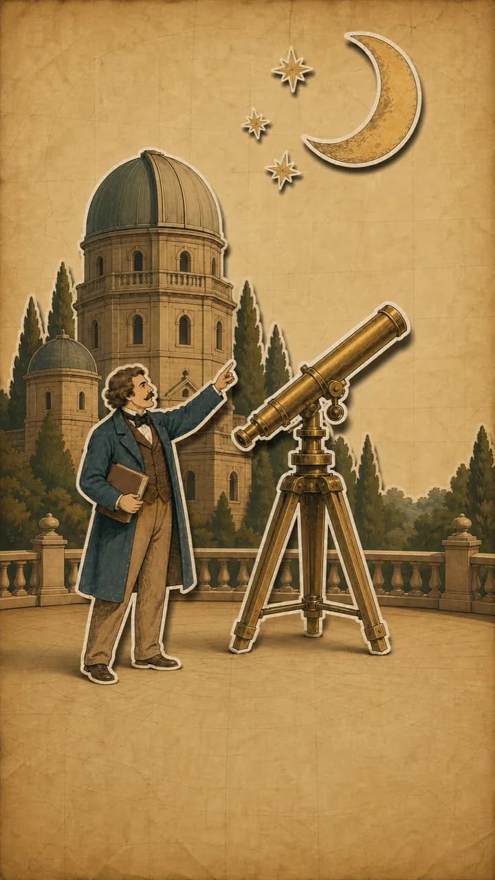A frame from a real Short in the Almanac style