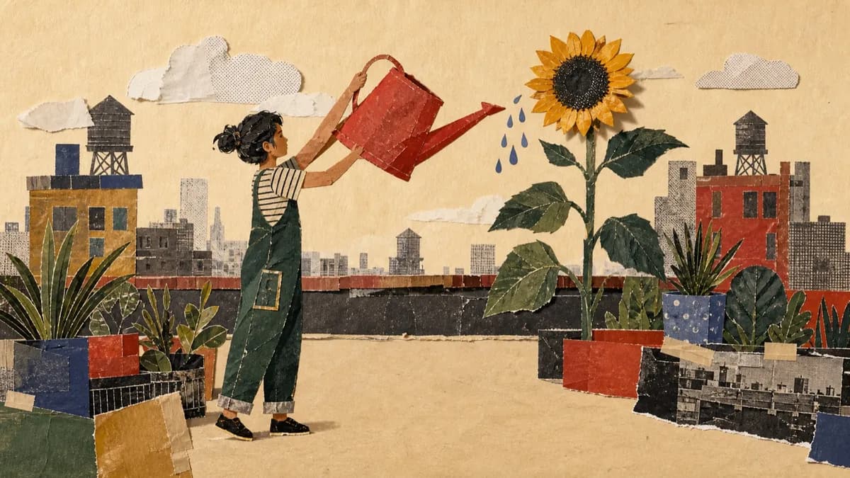 A frame from a real render in the Paper Mache style