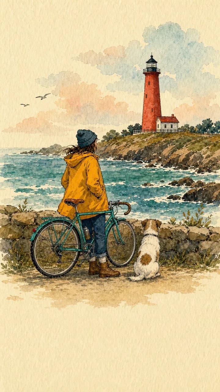 A frame from a real Short in the Watercolor style