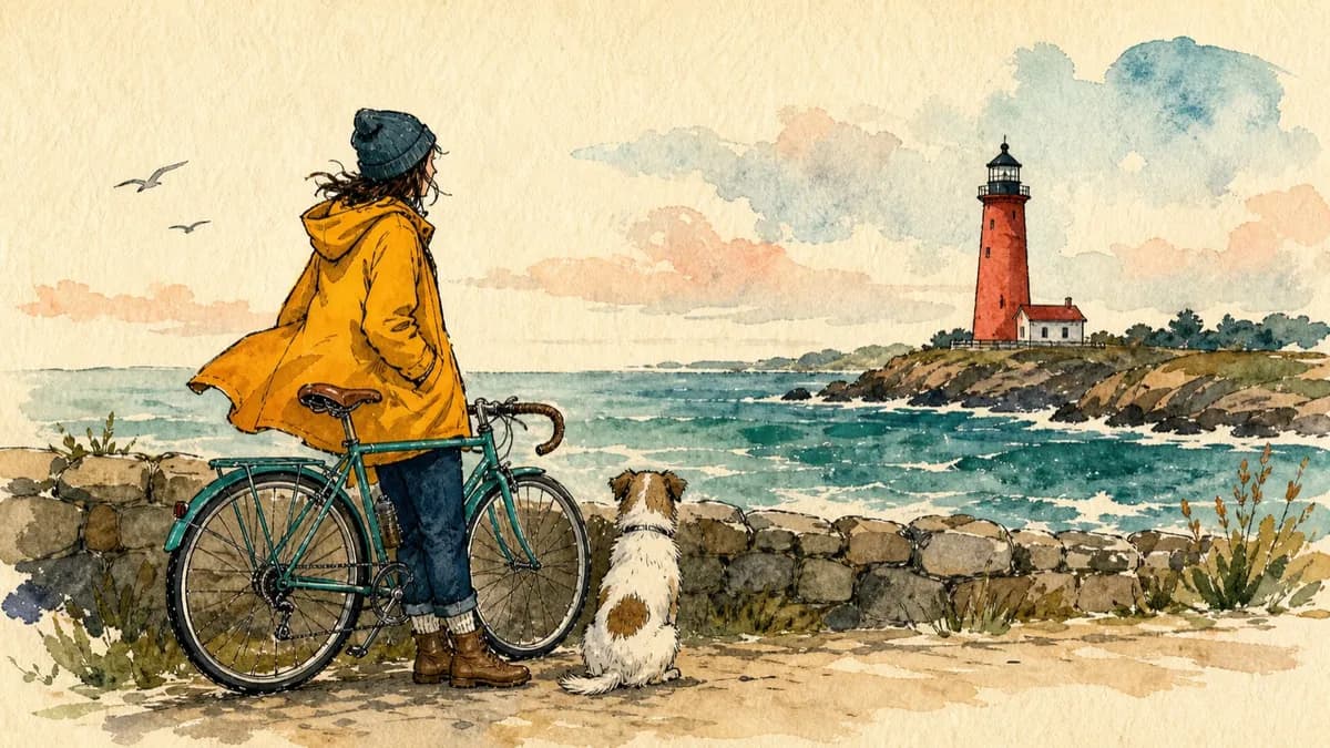 A frame from a real Magic Video render in the Watercolor style
