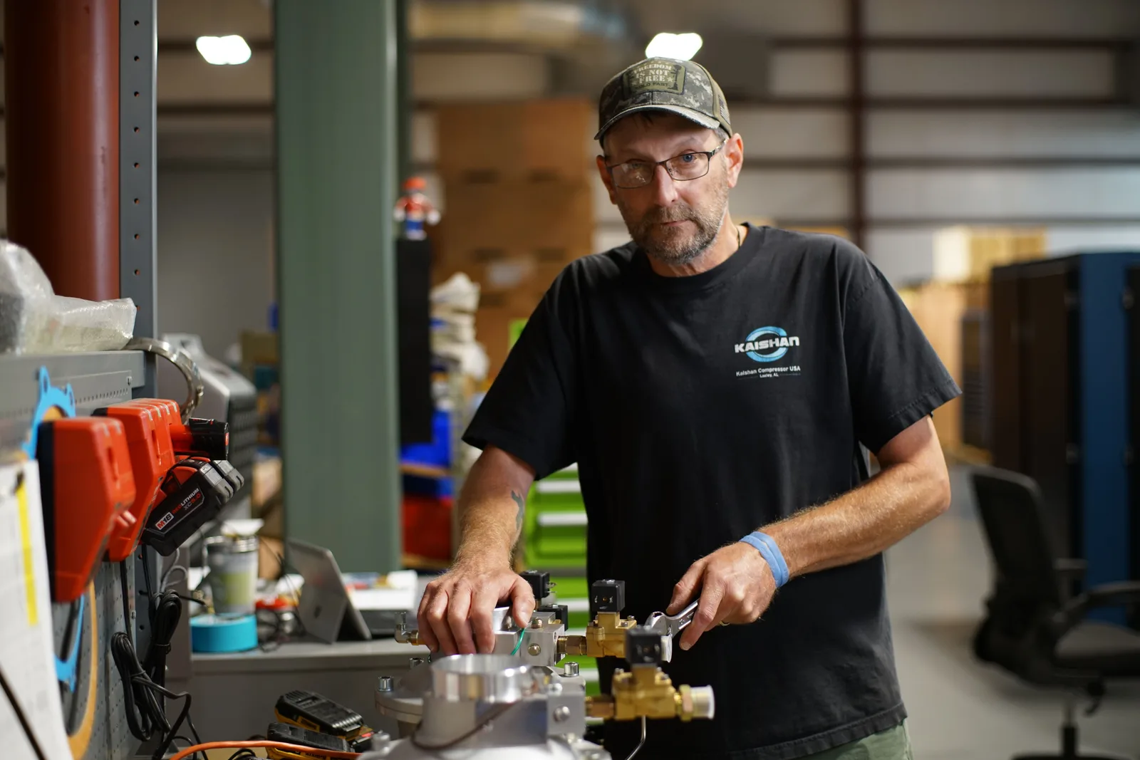 Lance Baird at Kaishan USA